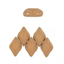 Matubo GemDuo Beads 8x5mm Bondeli - Matt cappuccino